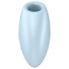 Satisfyer Cutie Heart - akkus léghullámos csikló vibrátor (kék)