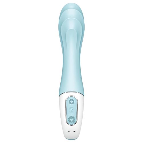Satisfyer Air Pump Vibrator 5 - okos pumpálható vibrátor (kék)