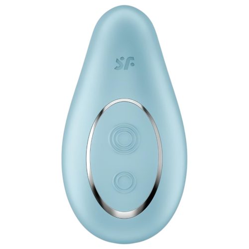 Satisfyer Dipping Delight - akkus csikló vibrátor (kék)