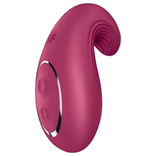 Satisfyer Dipping Delight - akkus csikló vibrátor (piros)