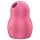 Satisfyer Pro To Go 1 - akkus, léghullámos csiklóizgató (piros)