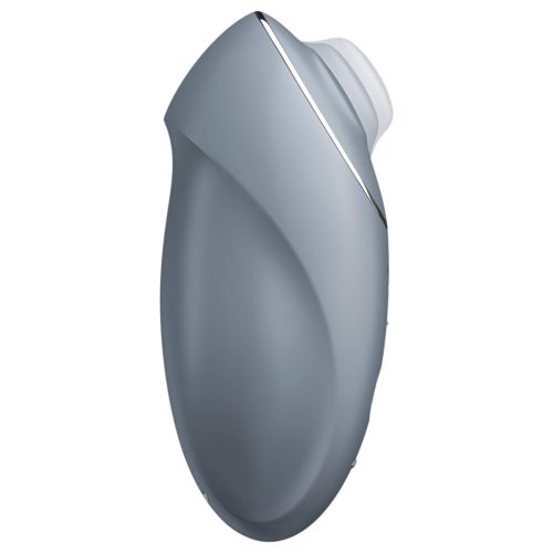 Satisfyer Tap & Climax 1 - 2in1 csikló vibrátor (szürke)