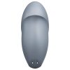 Satisfyer Tap & Climax 1 - 2in1 csikló vibrátor (szürke)