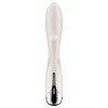 Satisfyer Spinning Rabbit 1 - forgó csiklókaros vibrátor (bézs)