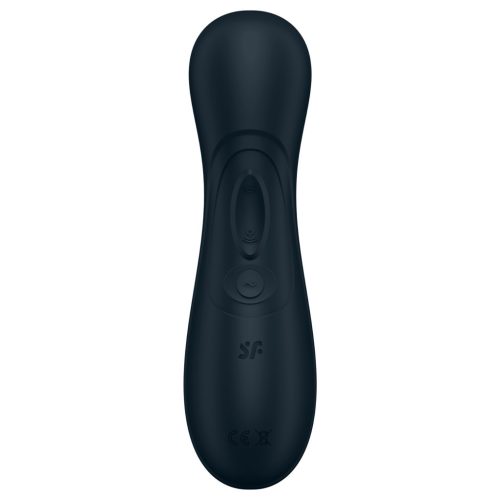 Satisfyer Pro2 Gen3 - okos léghullámos csiklóizgató (sötét szürke)