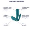 Satisfyer Top Secret+ - 3 ágú, hordható vibrátor (zöld)