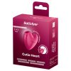 Satisfyer Cutie Heart - léghullámos csiklóizgató (pink)