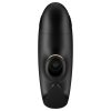 Satisfyer Pro 4 Couples - léghullámos párvibrátor (fekete)