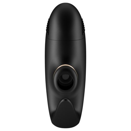 Satisfyer Pro 4 Couples - léghullámos párvibrátor (fekete)