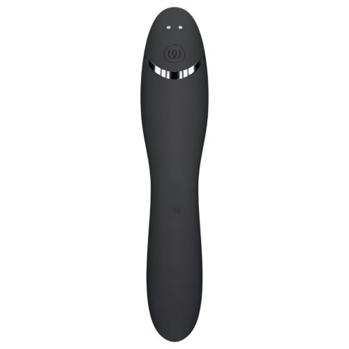 Womanizer OG - akkus, léghullámos 2in1 vibrátor (fekete)
