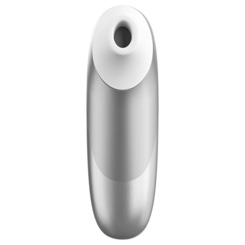 Womanizer Pro - léghullámos csiklóizgató (szürke)