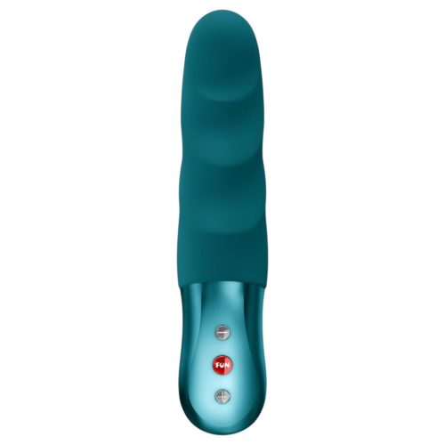 Fun Factory Stronic Petite - bordázott vibrátor (zöld)