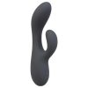 le Wand Soft Rabbit - 2 motoros csiklókaros vibrátor (fekete)