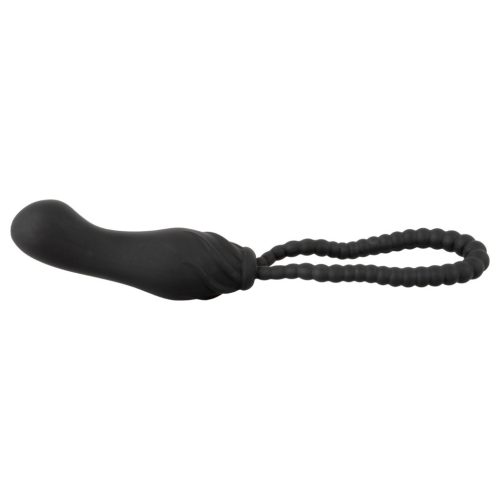 Black Velvets Perfect Fit - felcsatolható dildó (fekete)