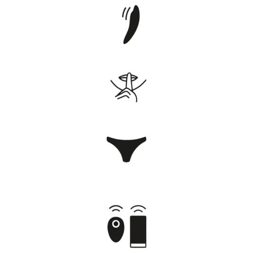 We-Vibe Moxie+ - rádiós, okos csikló vibrátor (türkiz)