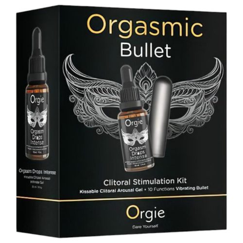 Orgie Orgasmic Bullet - rúdvibrátor szett (szürke)