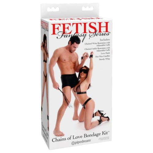 / Fetish Fantasy - bondage szett (fekete)