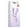 Svakom DuoGlow - okos G-pont és csiklóizgató vibrátor (lila)