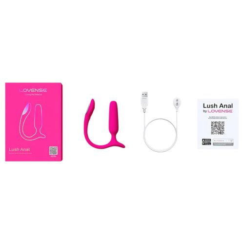 LOVENSE Lush Anal - okos anál vibrátor (pink)