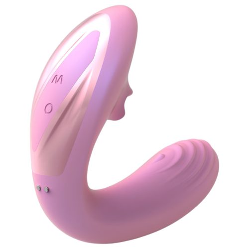 Tracy's Dog OG Lick - G-pont vibrátor és csiklóizgató (pink)