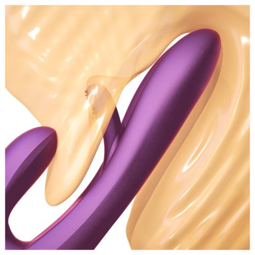 Honey Play Box Terri - okos nyelves, csiklókaros vibrátor (lila)