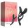 Honey Play Box Pleasure Pivot - okos vibrációs pénisz- és heregyűrű (fekete)