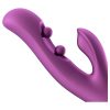 Honey Play Box Gem - okos gyöngyös G-pont és csiklóizgató vibrátor (lila)