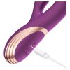 Honey Play Box Gem - okos gyöngyös G-pont és csiklóizgató vibrátor (lila)