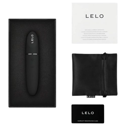 LELO Mia 3 - utazó rúzs vibrátor (fekete)