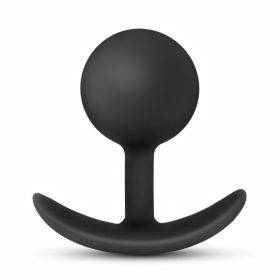 Anal Adventures Platinum - anál plug (fekete)