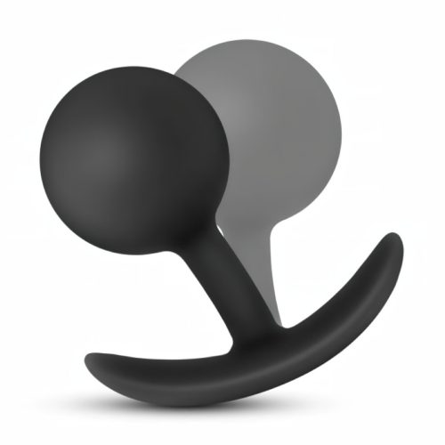 Anal Adventures Platinum - anál plug (fekete)