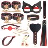 INTOYOU - BDSM haladó szett - 8 részes (fekete)