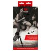 Sei Mio - ágyhoz rögzíthető bondage szett (fekete)