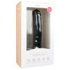 Easytoys - tapadókorongos, herés nagy dildó (29,5cm) - fekete