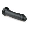 Easytoys - tapadókorongos élethű dildó (20,5cm) - fekete