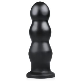 BUTTR Tactical III - tapadókorongos dildó (fekete)