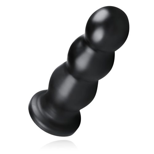 BUTTR Tactical III - tapadókorongos dildó (fekete)