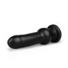 BUTTR Tactical I - tapadókorongos dildó (fekete)