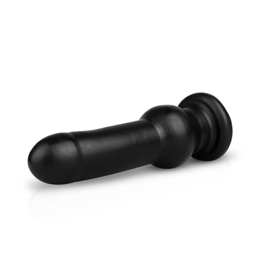 BUTTR Tactical I - tapadókorongos dildó (fekete)