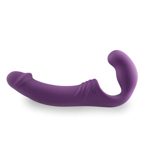 Easytoys - akkus, felcsatolható vibrátor tartópánt nélkül (lila)