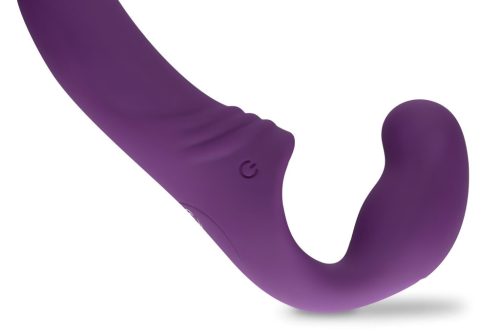 Easytoys - akkus, felcsatolható vibrátor tartópánt nélkül (lila)