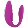 Easytoys Tap Dancer - vízálló, rádiós párvibrátor (pink)