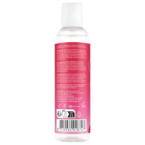 EasyGlide - ízesített vízbázisú síkosító - eper (150ml)