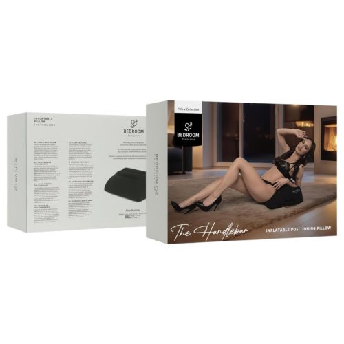 Bedroom Fantasies - felfújható szexpárna kapaszkodókkal (fekete)