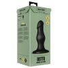 BUTTR FIM-92 - tapadókorongos anál dildó (fekete)
