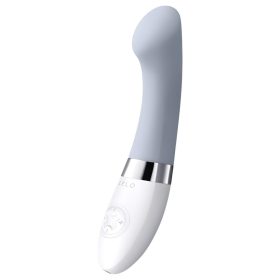 LELO Gigi 2 - szilikon G-pont vibrátor (szürke)
