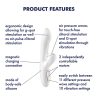 Satisfyer Pro+ G-spot - csiklóizgató és G-pont vibrátor