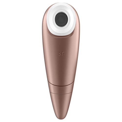 Satisfyer 1 Number One - léghullámos csiklóizgató (barna)